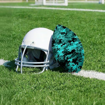 American Football, Official Size 11.9 x 7.3 Inch, Premium Composite Leather High-Grip Ball with Pro-Style Lacing, Unique Prints for Training, Games & Gifts - color: Puzzle Piece