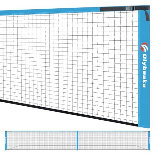 Pickleball Replacement Net 22ft x 3ft for Indoor or Outdoor Fits for Most Free-Standing Pickle Ball Frame, Pickleball Net Only