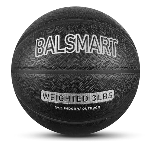 3 LBS/2.2 LBS Weighted Basketball 29.5"/28.5" for Training Outdoor Indoor - Heavy Training Basketball for Improving Ball Handling Passing and Rebounding