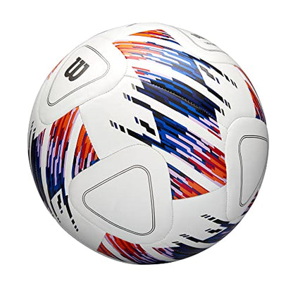 Wilson NCAA Vivido Replica - color: White/Orange/Purple, size: Size 4