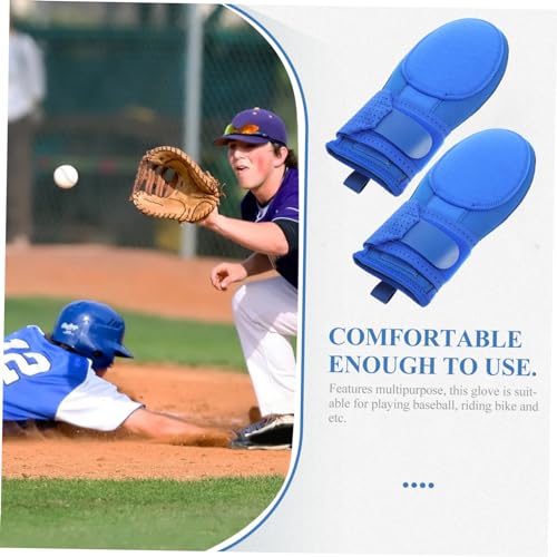 Toddmomy Baseball Glove Running Training Gloves