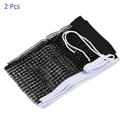 M METERXITY Table Tennis Net Replacement - Ping-Pong Net String Tension Equipment Polyester Cotton Apply to Standard Table - color: Black