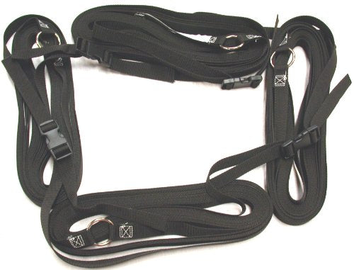 Home Court 1-inch Adjustable 8-Meter Grass Setup Boundary - M817AG - color: Black