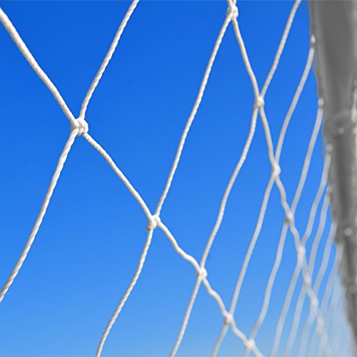 FORZA 6ft x 4ft Replacement Soccer Net [Single or Pair] - Replacement Soccer Nets for Kids Garden Goals - size: 6ft x 4ft [Single]