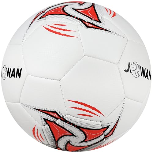 Low Bounce Futsal Ball Size 4 - Indoor Futsal Soccer Balls with Durable TPU Cover for Training & Match Play | Reinforced Stitching Design for Youth and Adults