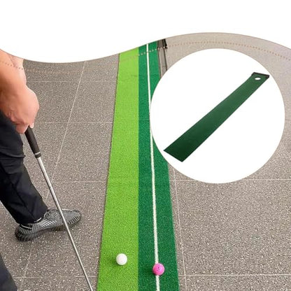 Golf Putting Mat with Ball Return - Indoor Putting Green for Practice & Skill Improvement
