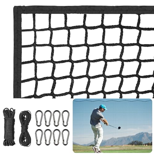 Heavy Duty Golf Practice Net, High-Impact Golf Hitting Net for Indoor/Outdoor Use - size: 15x15ft without target