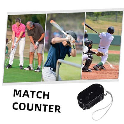 balacoo Golf Scoring Equipment Baseball Pitch Counter Mechanical Counter Tally Clicker Digital Clicker Lightweight Portable for Sports