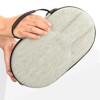 Reinforced Pingpong Bat Protective Bag Zipper Enclosure Padded Table Tennis Racket Covers Pingpong Paddle Carrying Case