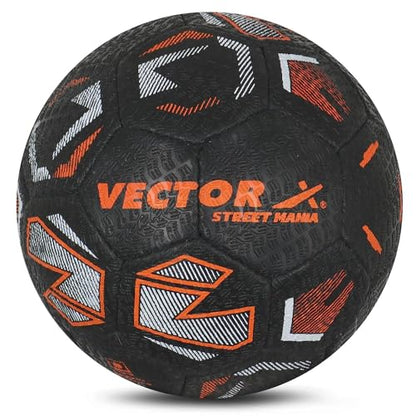 Vector X Street Mania Hand Stitched Football | Training | Match | Sports | Playing | Practice |with Pump