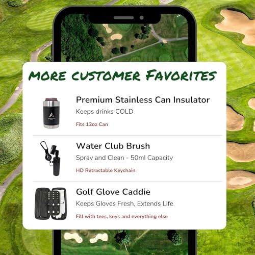 Go For It Golf Gift Box - Ultimate Golf Kit Essentials for Men & Women, Premium Golfing Accessories, Golfer Training Tools & Gear - style: Golf Gift Box