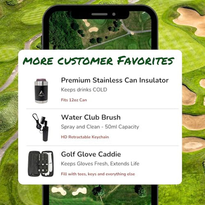 Go For It Golf Gift Box - Ultimate Golf Kit Essentials for Men & Women, Premium Golfing Accessories, Golfer Training Tools & Gear - style: Golf Gift Box