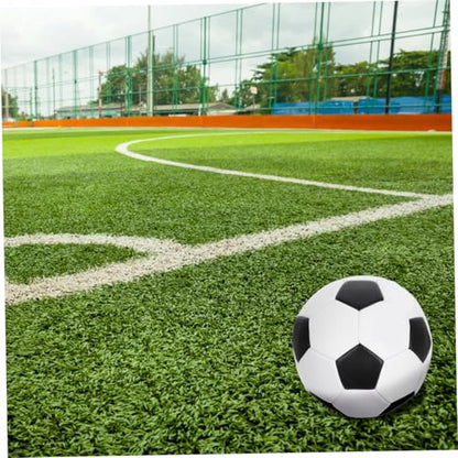 Hemoton Training Soccer Ball Size 5, Pu Machine Stitched Football for Outdoor Practice, Sturdy and Youth Sports Equipment for Team Soccer Training