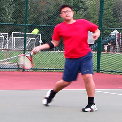Tennis Swing Wrist Training Aid for Forehands, Backhands, Volleys and Serves - PermaWrist