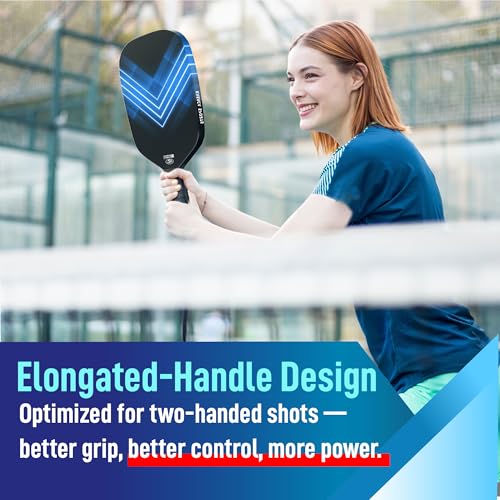 Pickleball Paddles, USAPA Carbon Fiber Pickleball Paddle with Pickle Ball Paddle Cover, Pickle Ball Raquette Pickle Ball Racket Edgeless Style
