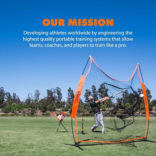 Bownet Portable Folding Soccer Goal – Pop Up Backyard & Training Soccer Net for Indoor or Outdoor – Easy Setup with Carry Bag - size: 6 x 12 Feet