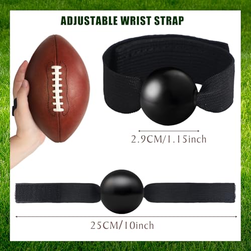 Shappy 12 Pcs Football Catching Trainer Rugby Football Catching Receiver Jug Machine Tackling for Athletes Youth Practice Stuff Machine Launcher Accessories Gifts for Beginner Fingertip