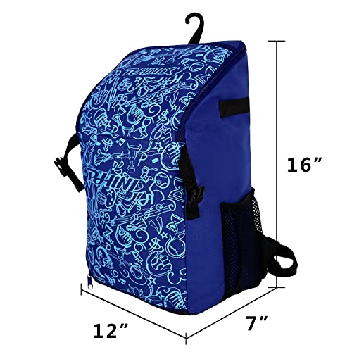PHINIX Kids Youth Baseball Bag T-ball Backpack