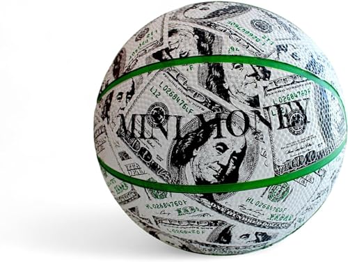Pack of 3 Mini Moneyball Indoor Outdoor Rubber Basketballs Ultimate Basketball Gift