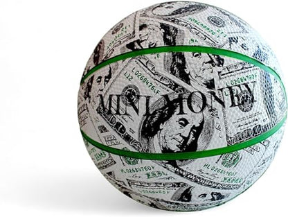 Pack of 3 Mini Moneyball Indoor Outdoor Rubber Basketballs Ultimate Basketball Gift