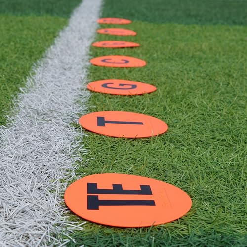 Position Flat Spot Markers Enhance Football Agility and Tactical Skills