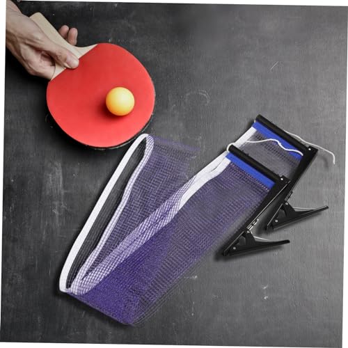 Portable Table Tennis Net Set with Rack Easy to Install Net for Indoor and Outdoor Sports Lightweight and Compact for Family Fun Durable Design for Years of Play