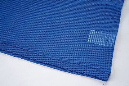 12 Pack（1-12） Numbered Pinnies/Soccer Training Bibs/Basketball Jerseys for Kids,Youth and Adults - color: 1-12 Navy, size: Large