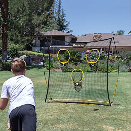 Football Net Set Portable Football Training Net for Quarterback Passing Accuracy for Garden Goal Target