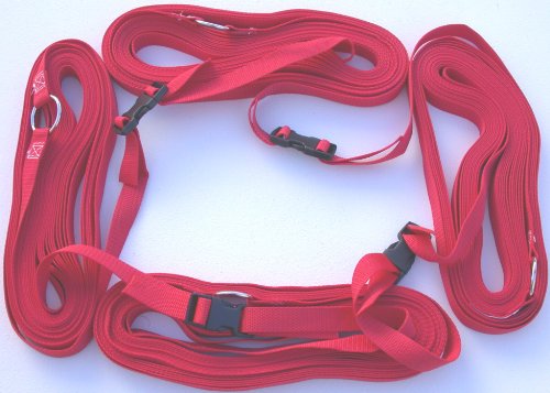 Home Court 1-inch Adjustable 8-Meter (26.3' x 52.6')" Short Court Sand Setup Line for Traditional Volleyball Courts and Full Court for Beach Volleyball - M817AS (Blue) - color: Red