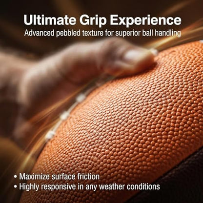 Mini Soft Rubber Football – 21cm Outdoor Training Ball for Beginners, American Football Practice Ball, Inflatable Sports Ball for Pool & Beach, Adult/Teen Throwing Game Prize