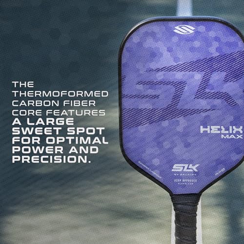 Selkirk Sport SLK Helix Pro Pickleball Paddle | Thermoformed Carbon Fiber Pickleball Paddles with Carbon Fiber & Fiberglass Hybrid Face | Unmatched Control - color: Camo Hex