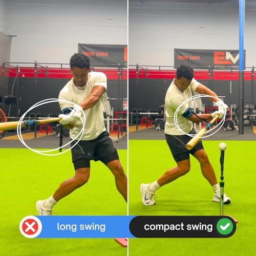 Applied Vision Sports Swing Lock Magnetic Baseball & Softball Batting Swing Trainer, Training Tool, and Batting Aid. Forces Swing to Stay Magnetically Connected. A Baseball Swing Trainer that Works.