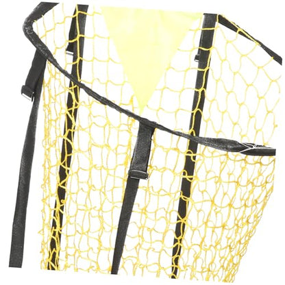 KICHOUSE Folding Football Practice Net for Backyard Training Lightweight Soccer Goal Use Improve Accuracy for Football Skills for Men Youth Athletes