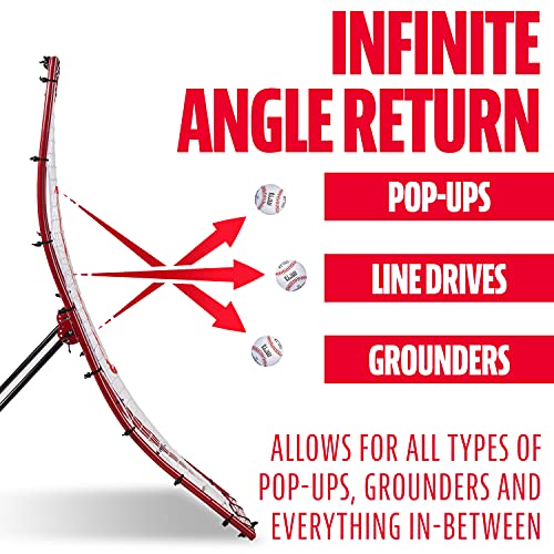 Franklin Sports MLB 2-in-1 Pitching Target and Return - 65"