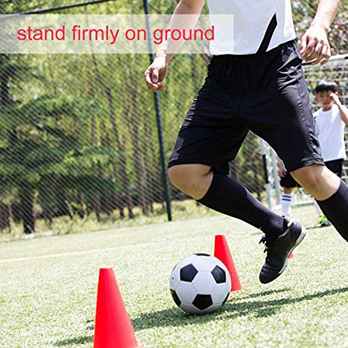 10pcs Football Cones Training Traffic Cones for Training Football(Red)