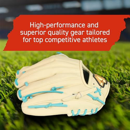 44 PRO BB Stock Rise Baseball Glove for Youth & Little Leagues, Age 8-12, Infield & Outfield, 11.5", H-Web, Easy Break-in, Narrow Fit & Lightweight Design