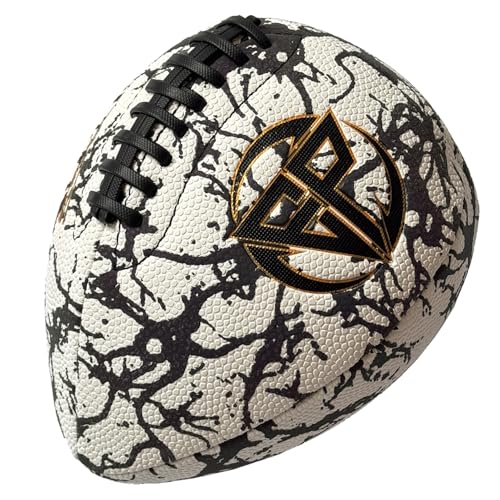 ENDPASS Luminous Rebound Trainer | Solo QB Wall Practice Ball with Light-Activated Glow for Indoor & Outdoor