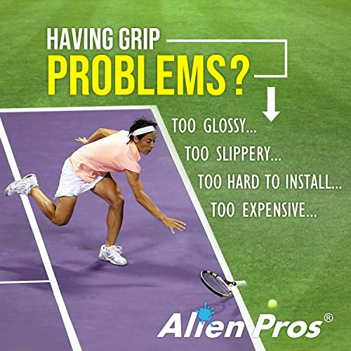 ALIEN PROS New Model M-Tac Tennis Racket Grip Tape (6 Grips) Tennis Overgrip Grip Tape Tennis Racket Tac Feel Tennis Grip – Wrap Your Racquet for High Performance (6 Grips) - color: Mint