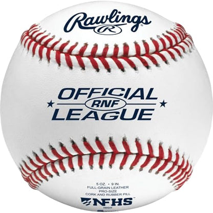 Rawlings | NFHS NOCSAE High School Baseballs | 12 Count | R100-H1 / R100-H2 / R100-H3 / RNF Options