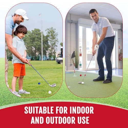 Junkin 80 Pcs Foam Golf Balls Practice Balls Realistic Feel and Flight Sport Training for Indoor or Outdoor Backyard Golf Training