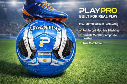 Country Training Soccer Ball: World Edition - size: 5, style: ARGENTINA
