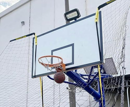 Basketball Practice Network Automatic Basketball Hoop Return Attachment for Kids, Teens and Adults, Outdoor Basketball Shot Returner with Rotatable Stand