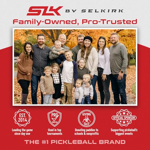 Selkirk Sport SLK Halo Raw Carbon Fiber Pickleball Paddle | Power, Pro and Control Pickleball Paddles | T700, 18K Ultraweave, Aramid Fiber LinkWeave | Designed & Controlled in USA - color: Control | Gray | 2025, size: Max (All - Around Paddle)