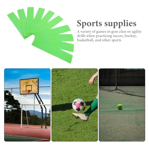POPETPOP 10pcs Soccer Training Markers Markers for Football Basketball and Agility Drills Versatile Training for Boys and Girls and Athletes Non- Design for Enhanced Performance