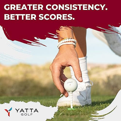 YATTA GOLF Telos Premium Golf Tees, Adjustable Golf Tees, Tee Off with Greater Consistency and Shoot Better Scores