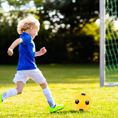 Silent Soccer Ball, Sponge Foam Footba ll,High Density Soft Quiet so ccers, No Noise Bouncing Ba ll Quiet Training for Home Practice, Home Training,Suitable for Boys and Girls,8.27in