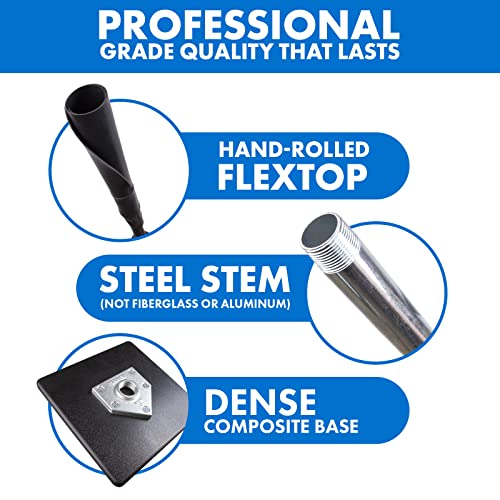 Tanner TEE The Original Youth Size Batting Tee (UP to Age 8)| Premium Adjustable Baseball/Softball Hitting Tee 20"-32", Flexible Hand-Rolled Flextop and Short Tee Stem for Ages 8 & Below (TT002)