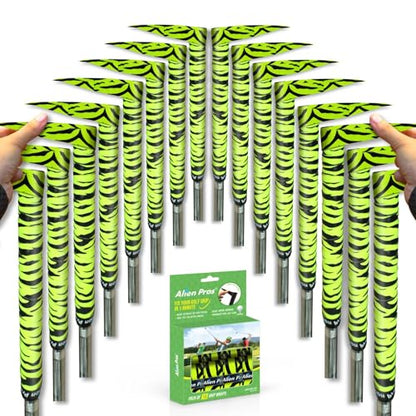 Alien Pros Golf Grip Wrapping Tapes - Innovative Golf Club Grip Solution - Enjoy a Fresh New Grip Feel in Less Than 1 Minute - style: 16-Pack Neon Tiger