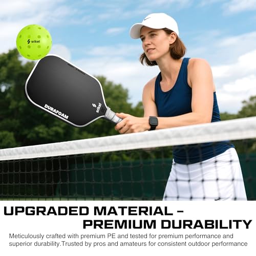 Pickleball Balls-USAPA Approved Outdoor/Indoor Pickleballs,Seamless Roto-Molded Design for Durability,Crack-Resistant 40-Hole Pickle Ball for Beginner Intermediate Pro Player,6/12/36/50/100Pack