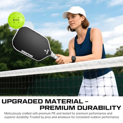 Pickleball Balls-USAPA Approved Outdoor/Indoor Pickleballs,Seamless Roto-Molded Design for Durability,Crack-Resistant 40-Hole Pickle Ball for Beginner Intermediate Pro Player,6/12/36/50/100Pack